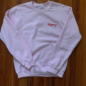 Harry Styles Pink ‘Harry’ Crewneck